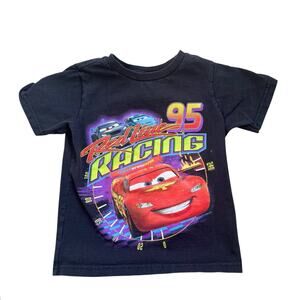 Disney Store CARS Red Line Racing Tshirt Size 4